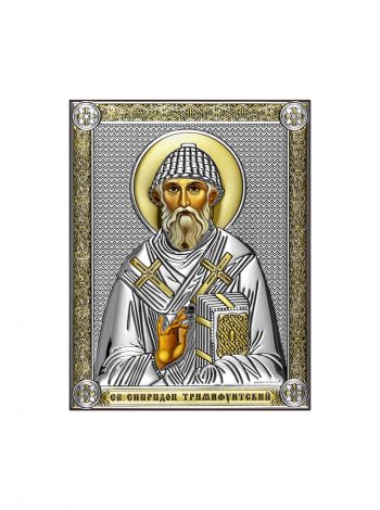 Фото - Икона "Спиридон Тримифунтский" (арт. СПД1-св. СТ)