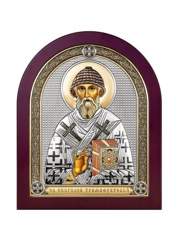 Фото - ИКОНА "СПИРИДОН ТРИМИФУНТСКИЙ" (АРТ. ДПЭ-СВ. СТ)