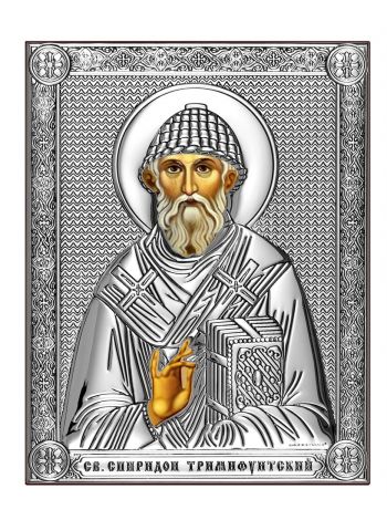 Фото - ИКОНА "СПИРИДОН ТРИМИФУНТСКИЙ" (АРТ. СД1-СВ. СТ)