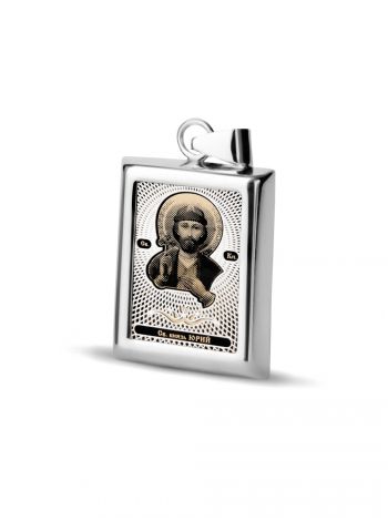 Фото - Прямоугольная икона подвеска "Св. князь Юрий" (арт. С-П20 Юрий) 