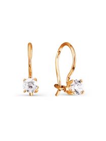 Серьги с фианитами (арт. Т102026655)