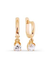 Серьги с фианитами (арт. Т102026760)