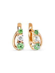 Серьги с фианитами (арт. Т142026358-03)
