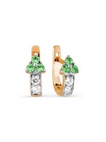 Серьги с фианитами (арт. Т142026372-03)