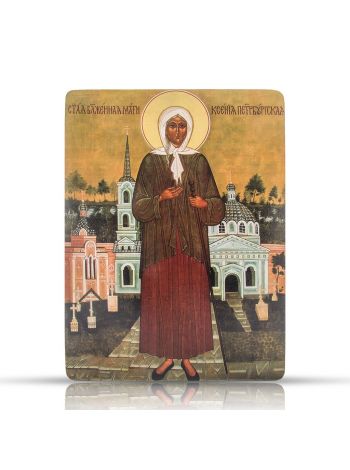 Фото - Икона "Св. Ксения Петербуржская" (арт. ИД-02 К.П.)